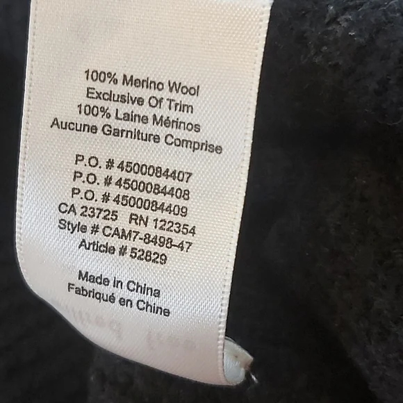 Aritzia Wilfred Free Bianca Knit sweater Dress mini dress black size XS - Picture 11 of 11